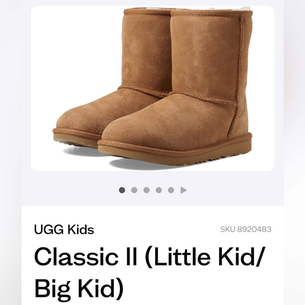 Uggs Kids Classic Boot Chestnut